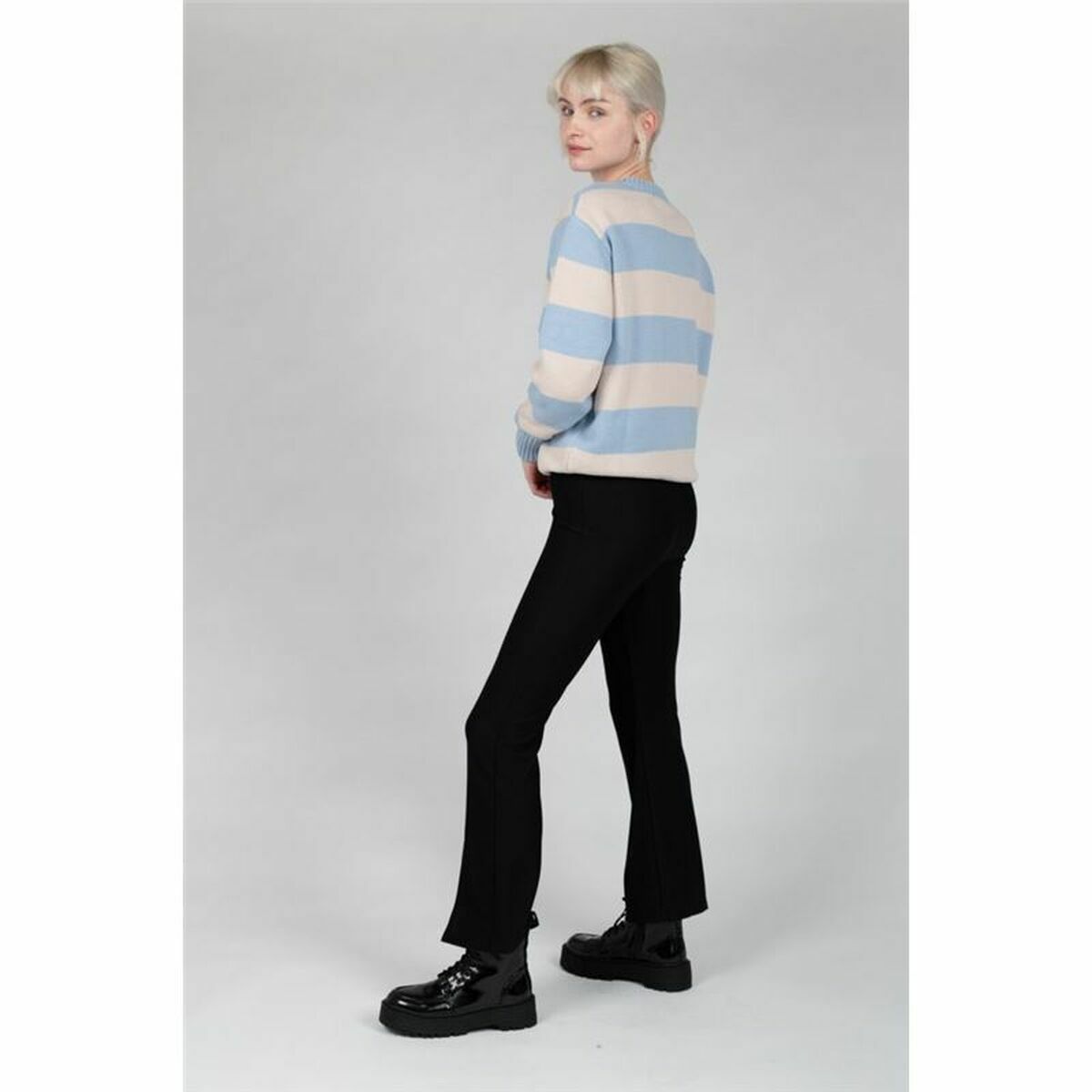 Long Trousers 24COLOURS Casual Black-7