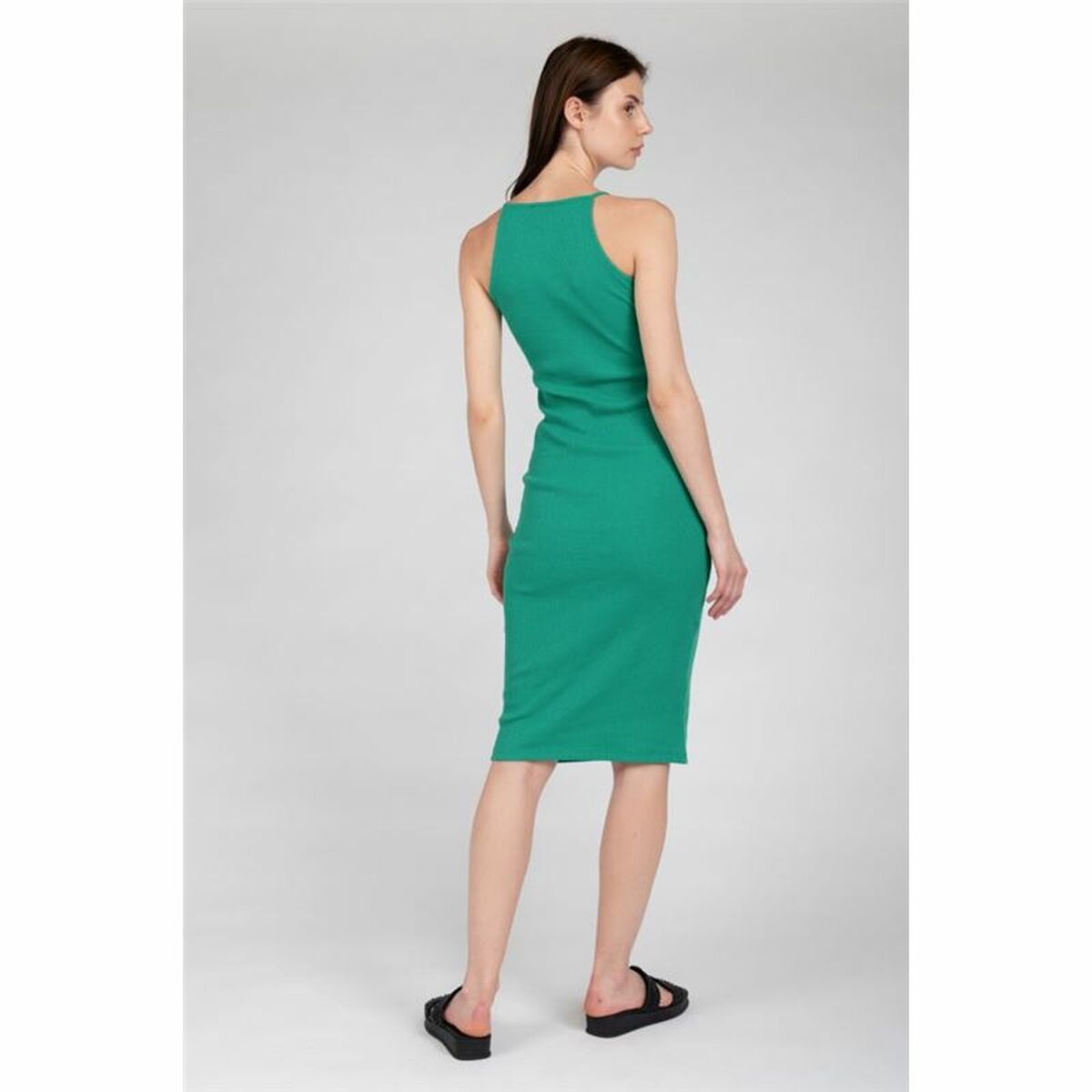Dress 24COLOURS Green Casual-2