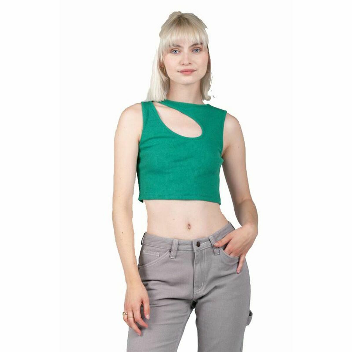 Women’s Short Sleeve T-Shirt 24COLOURS Casual Green-0