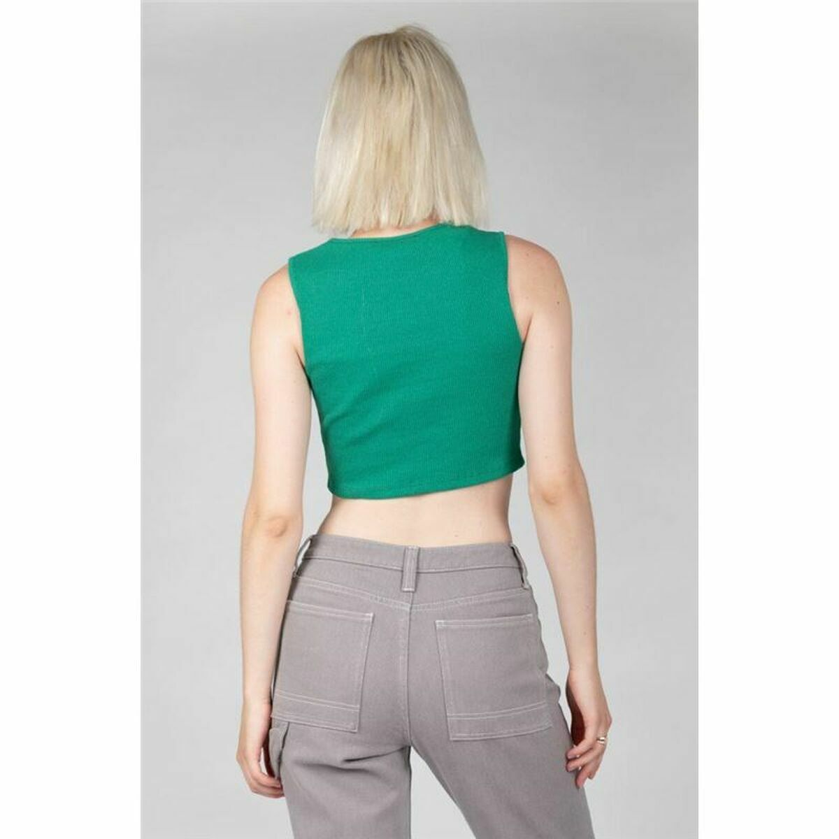 Women’s Short Sleeve T-Shirt 24COLOURS Casual Green-1