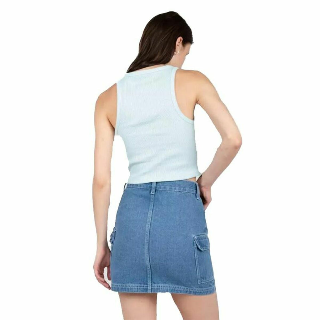 Women’s Short Sleeve T-Shirt 24COLOURS Casual Blue Light Blue-1