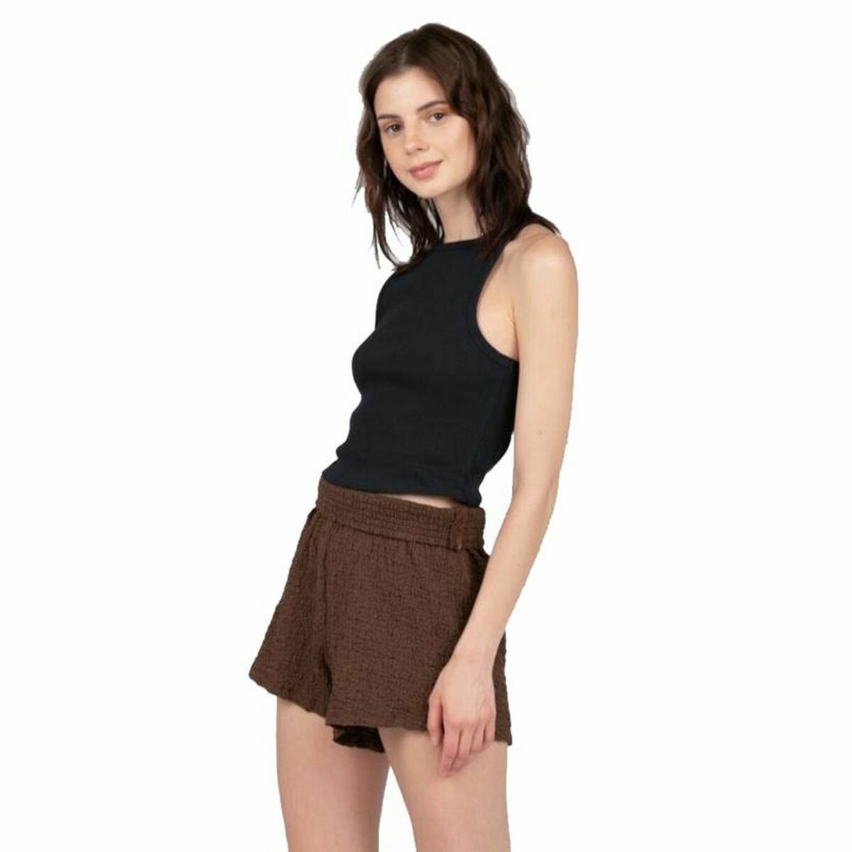 Women’s Short Sleeve T-Shirt 24COLOURS Casual Black-0