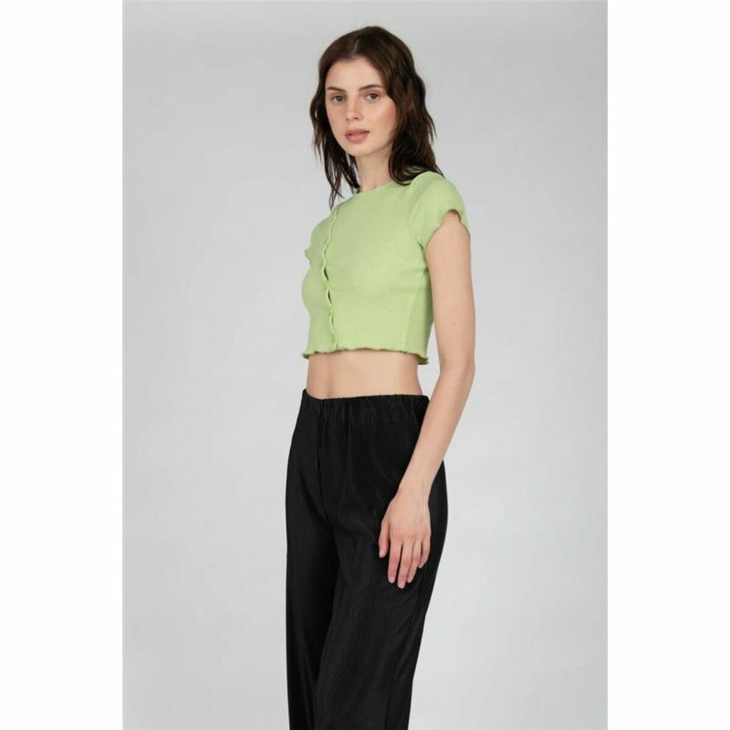 Women’s Short Sleeve T-Shirt 24COLOURS Casual Green-11