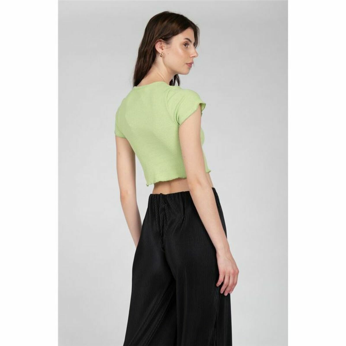 Women’s Short Sleeve T-Shirt 24COLOURS Casual Green-7