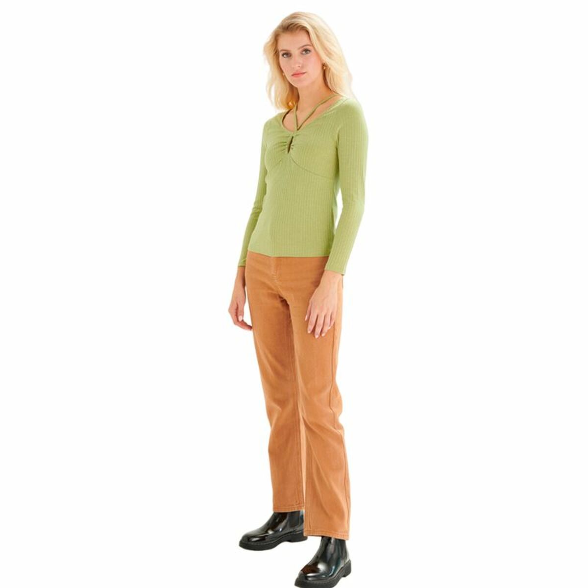 Trousers 24COLOURS Brown-0