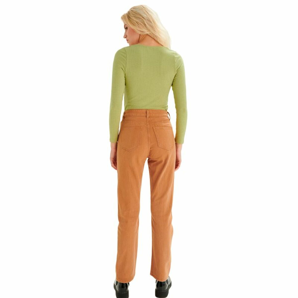 Trousers 24COLOURS Brown-5