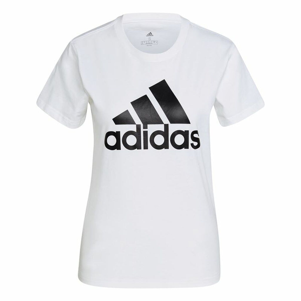 Women’s Short Sleeve T-Shirt Adidas GL0649 White (XS)-0