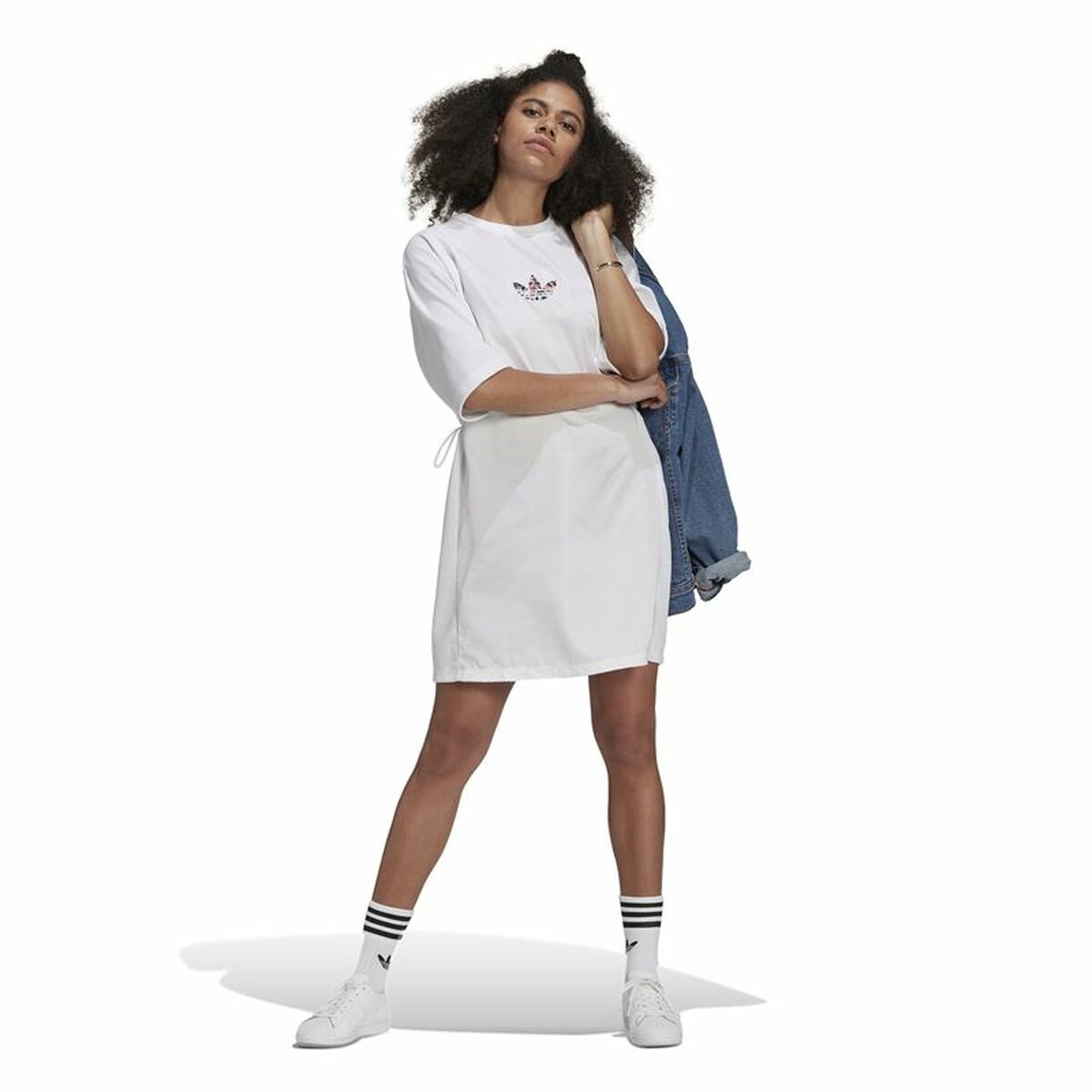 Dress Adidas Originals Tee White-5