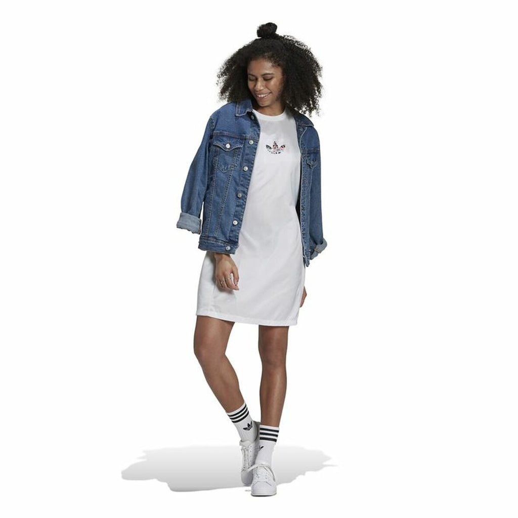 Dress Adidas Originals Tee White-3