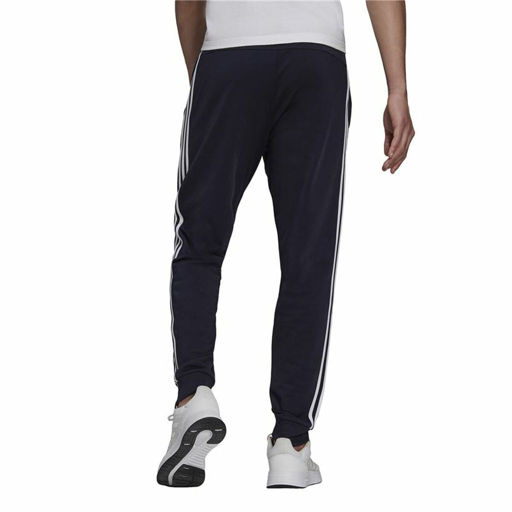 Adult's Tracksuit Bottoms Adidas 3S Jog Tp Tri Dark blue-3
