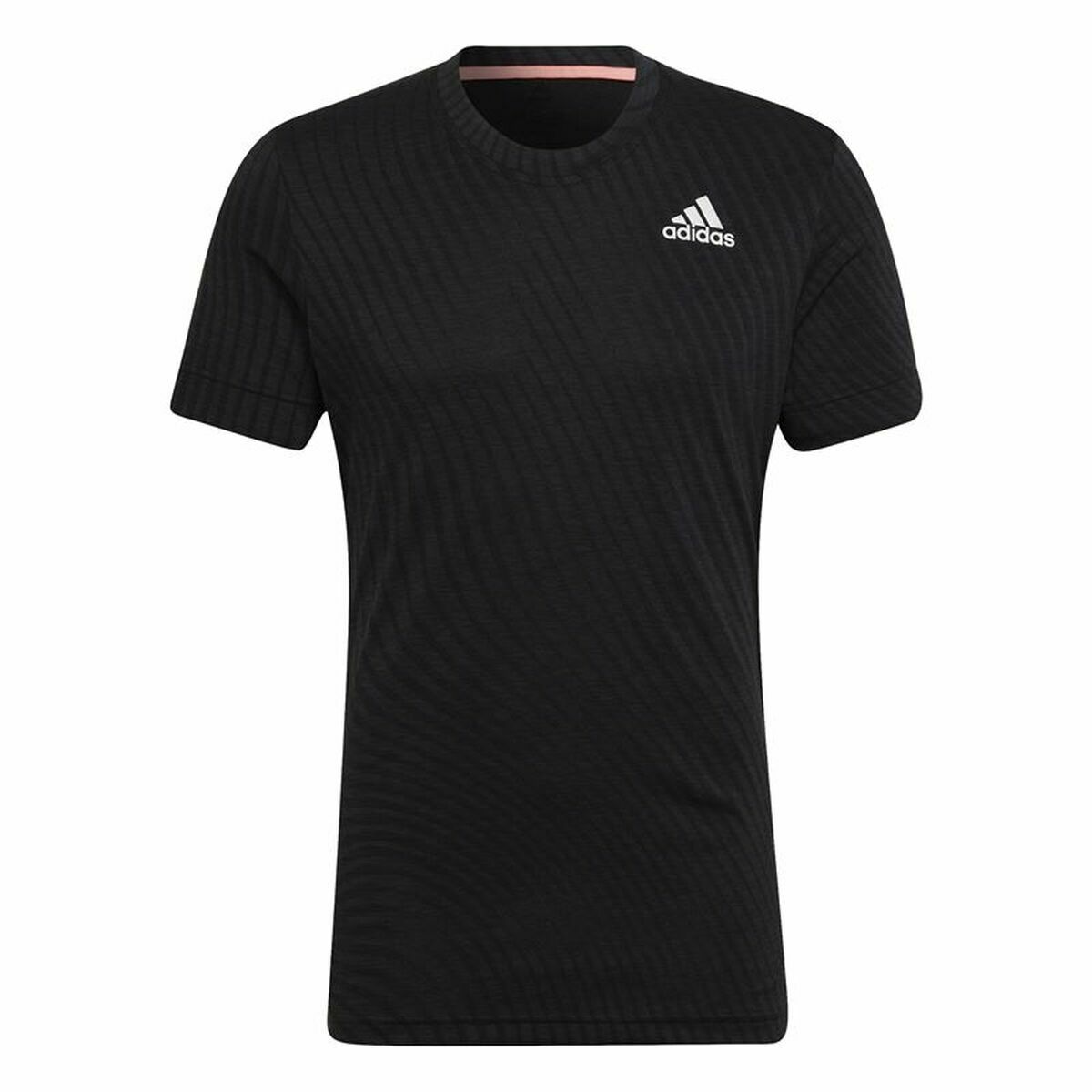 Men’s Short Sleeve T-Shirt Adidas Freelift Black-0