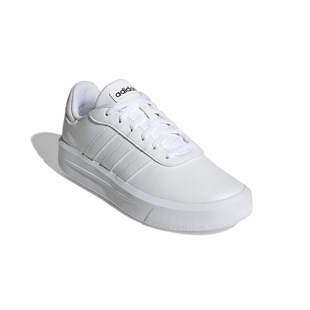 Sports Trainers for Women Adidas Court Platform White-5