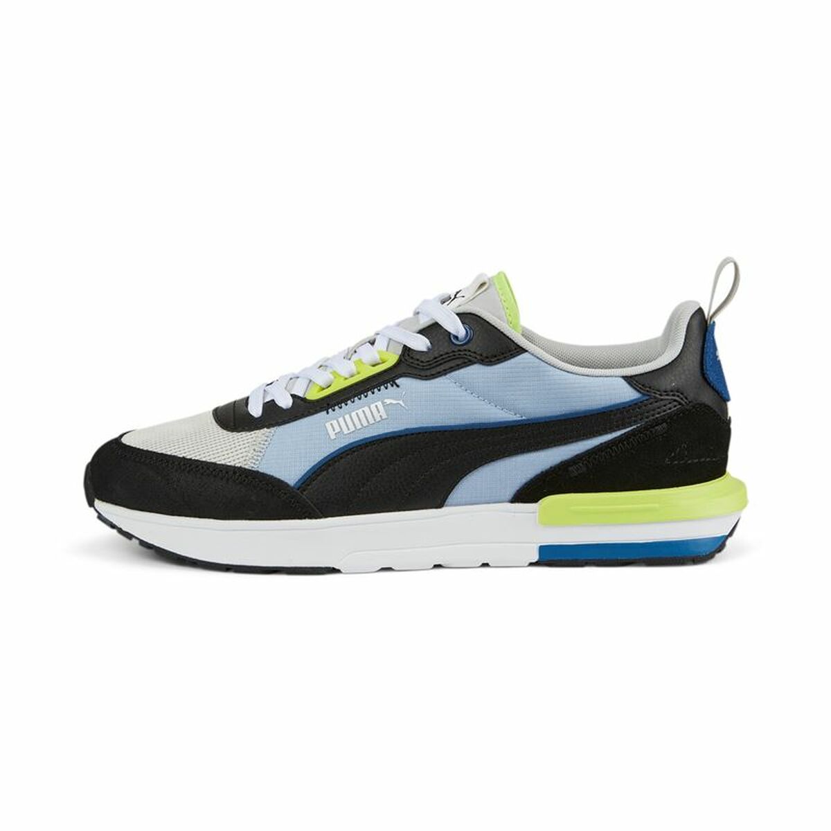 Men’s Casual Trainers Puma R22 Blue Yellow-0