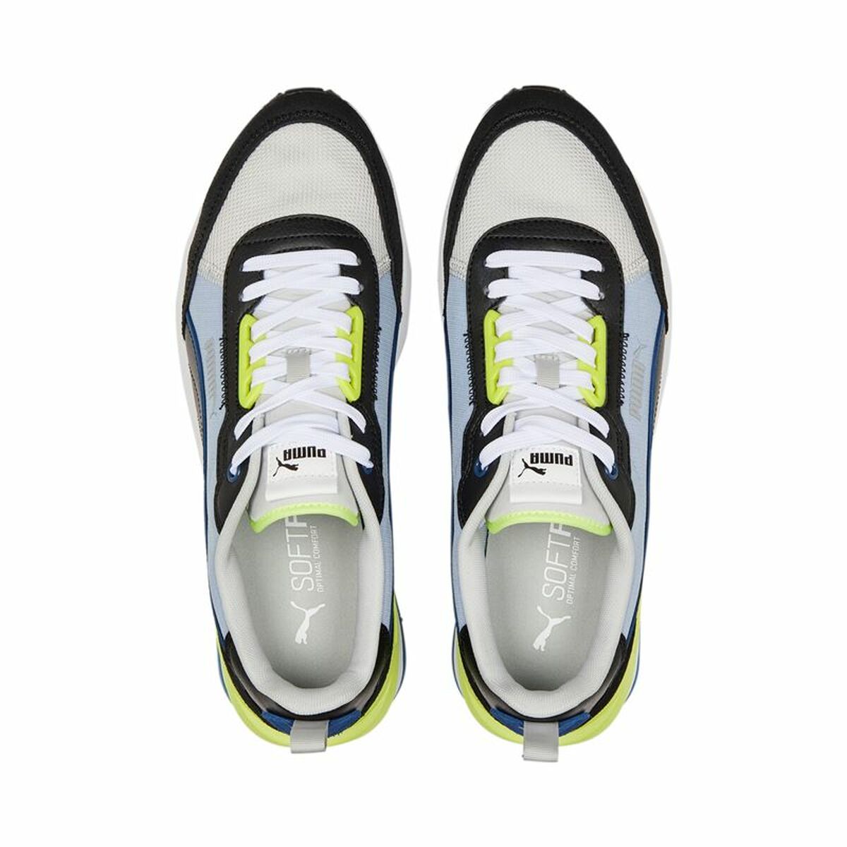 Men’s Casual Trainers Puma R22 Blue Yellow-6
