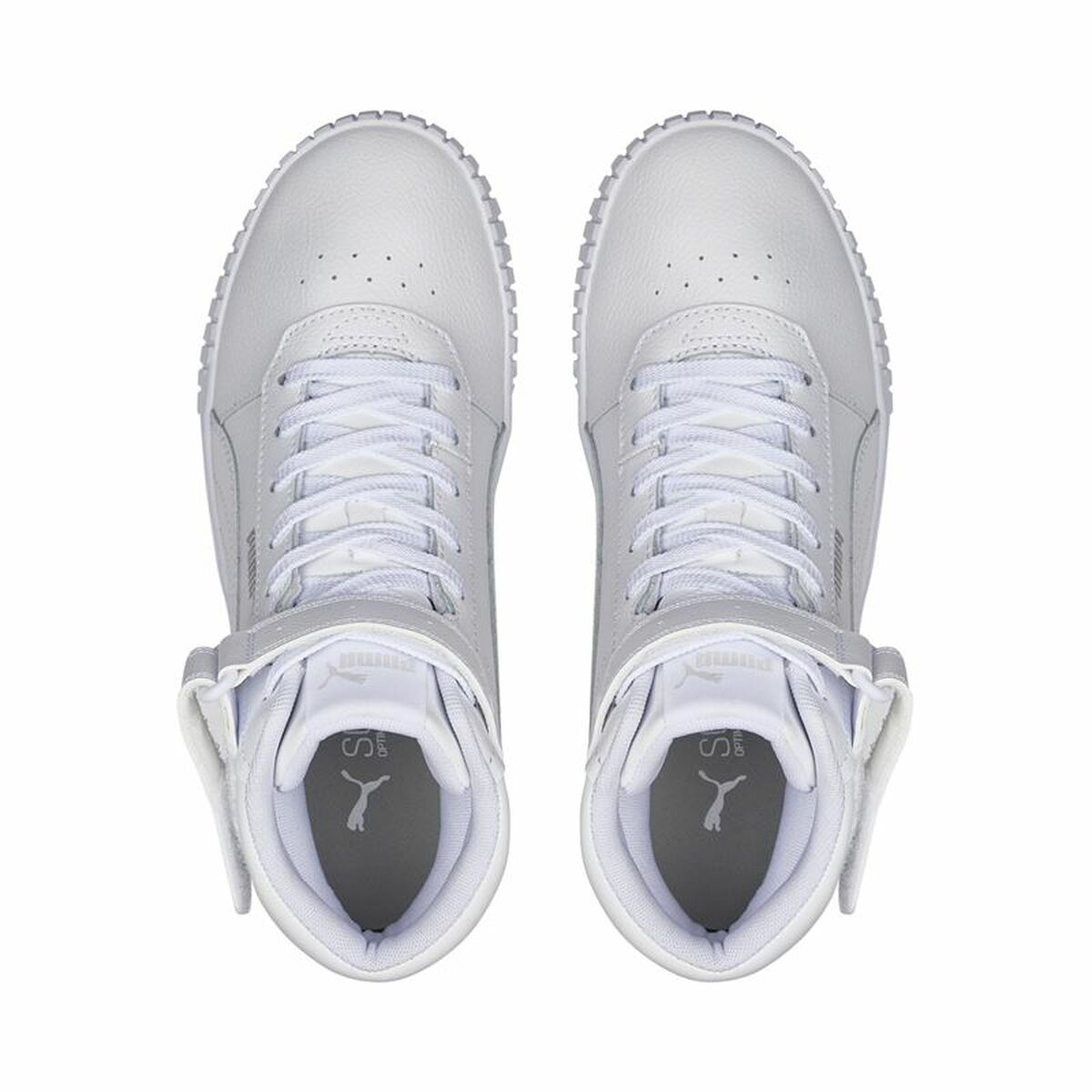 Women's casual trainers Puma Carina 2.0 Mid White-6