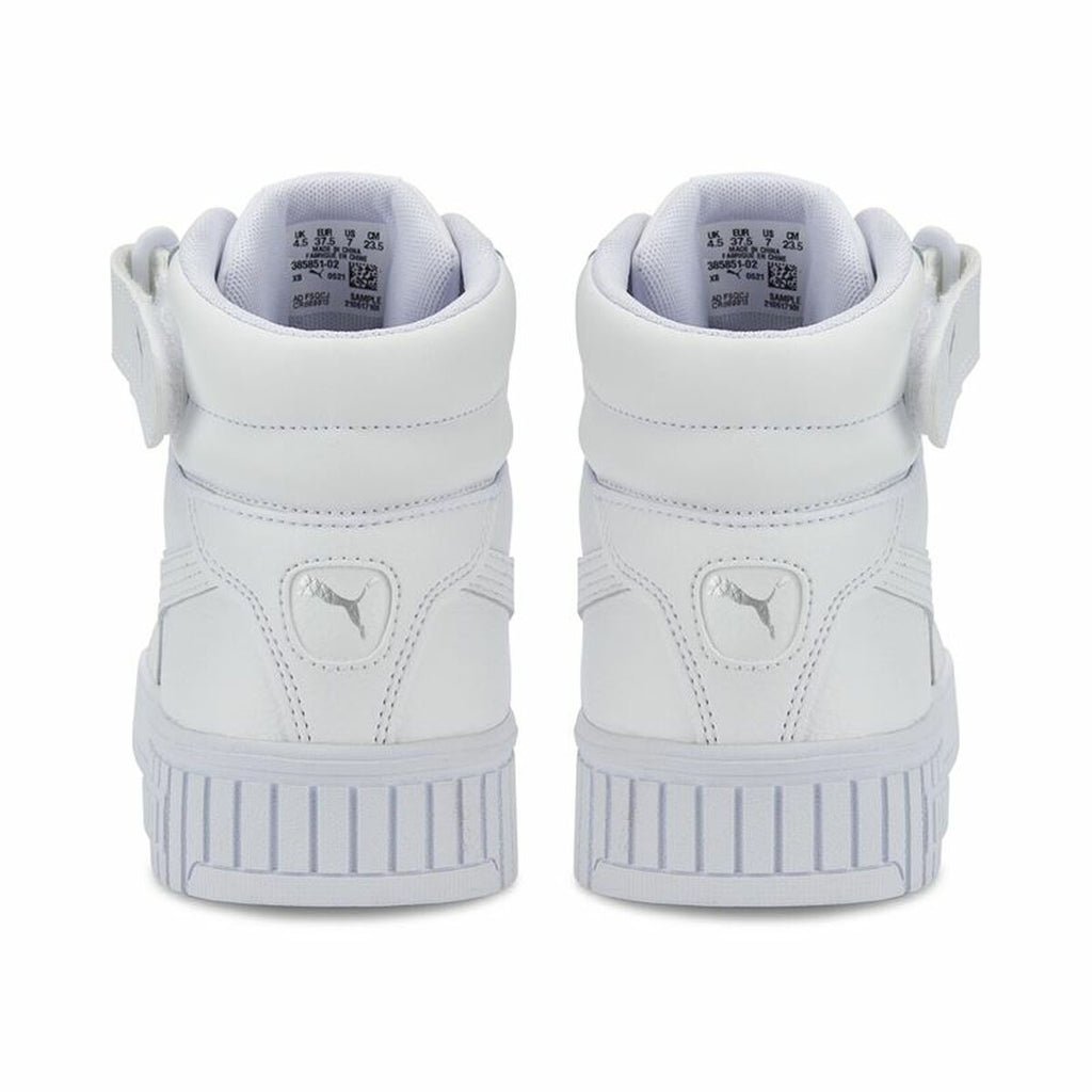 Women's casual trainers Puma Carina 2.0 Mid White-7