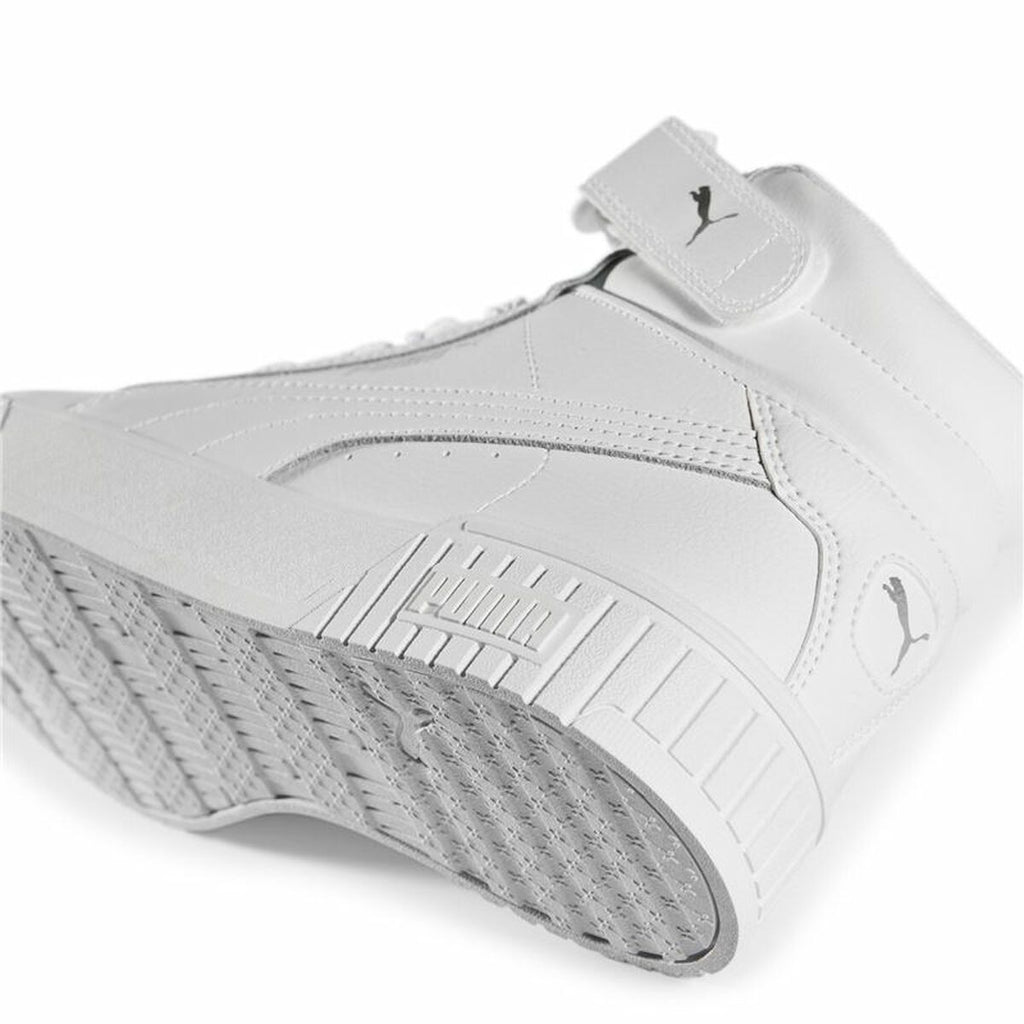 Women's casual trainers Puma Carina 2.0 Mid White-3