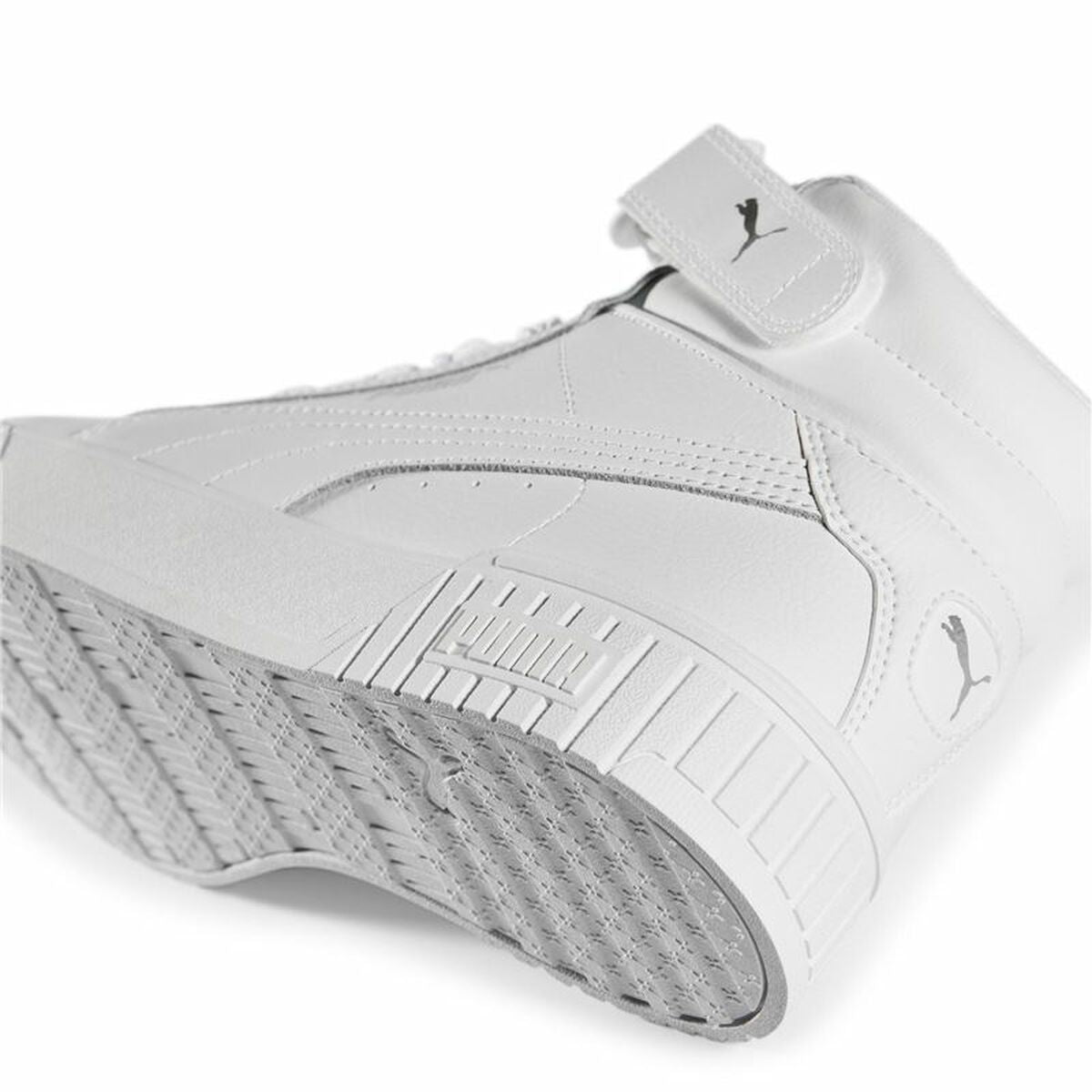 Women's casual trainers Puma Carina 2.0 Mid White-3