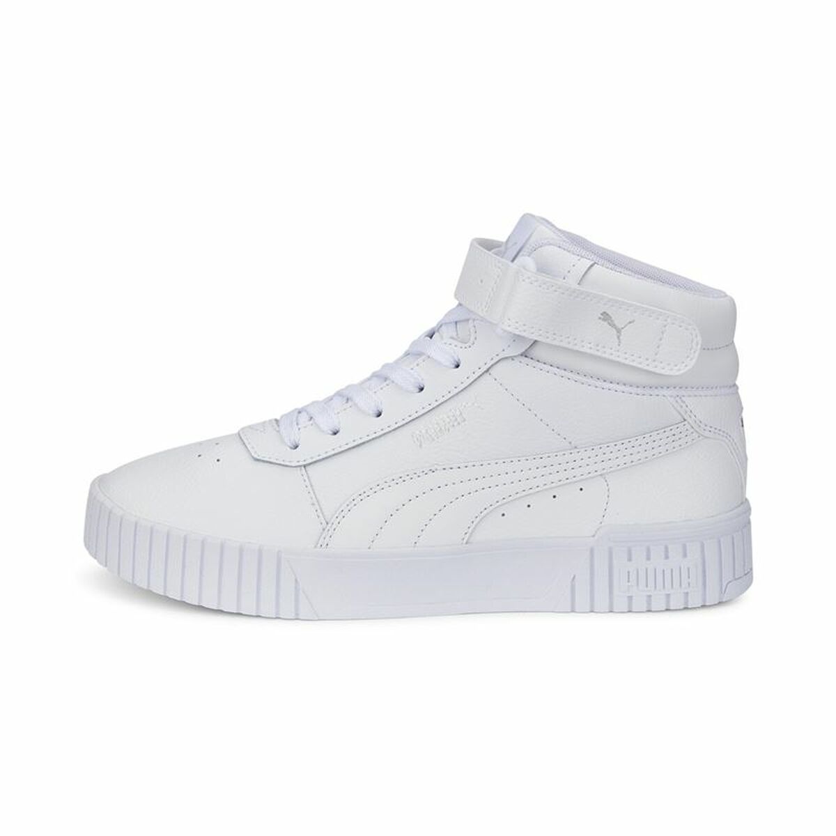 Women's casual trainers Puma Carina 2.0 Mid White-1