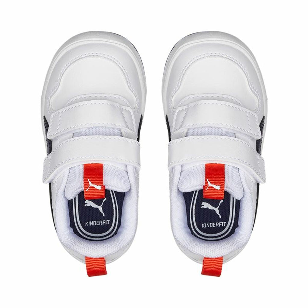 Children’s Casual Trainers Puma Multiflex SL V Blue White-10
