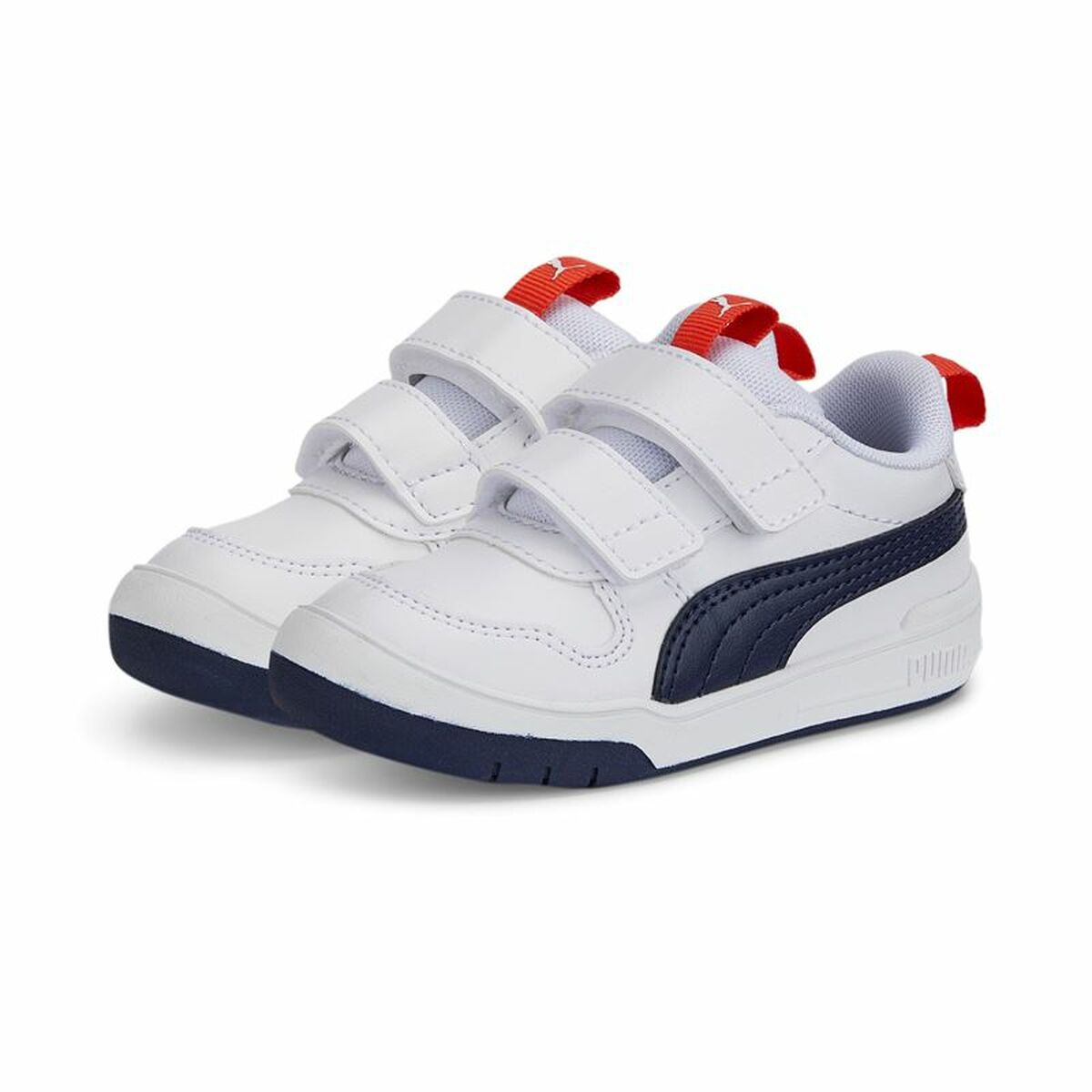 Children’s Casual Trainers Puma Multiflex SL V Blue White-9