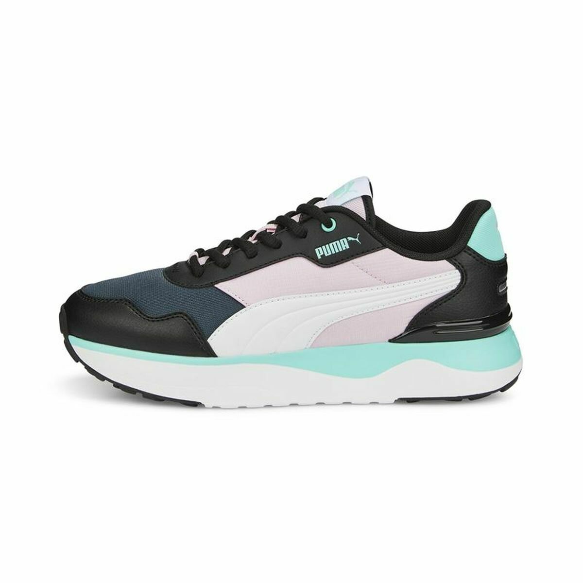 Sports Trainers for Women Puma R78 Voyage Black-1