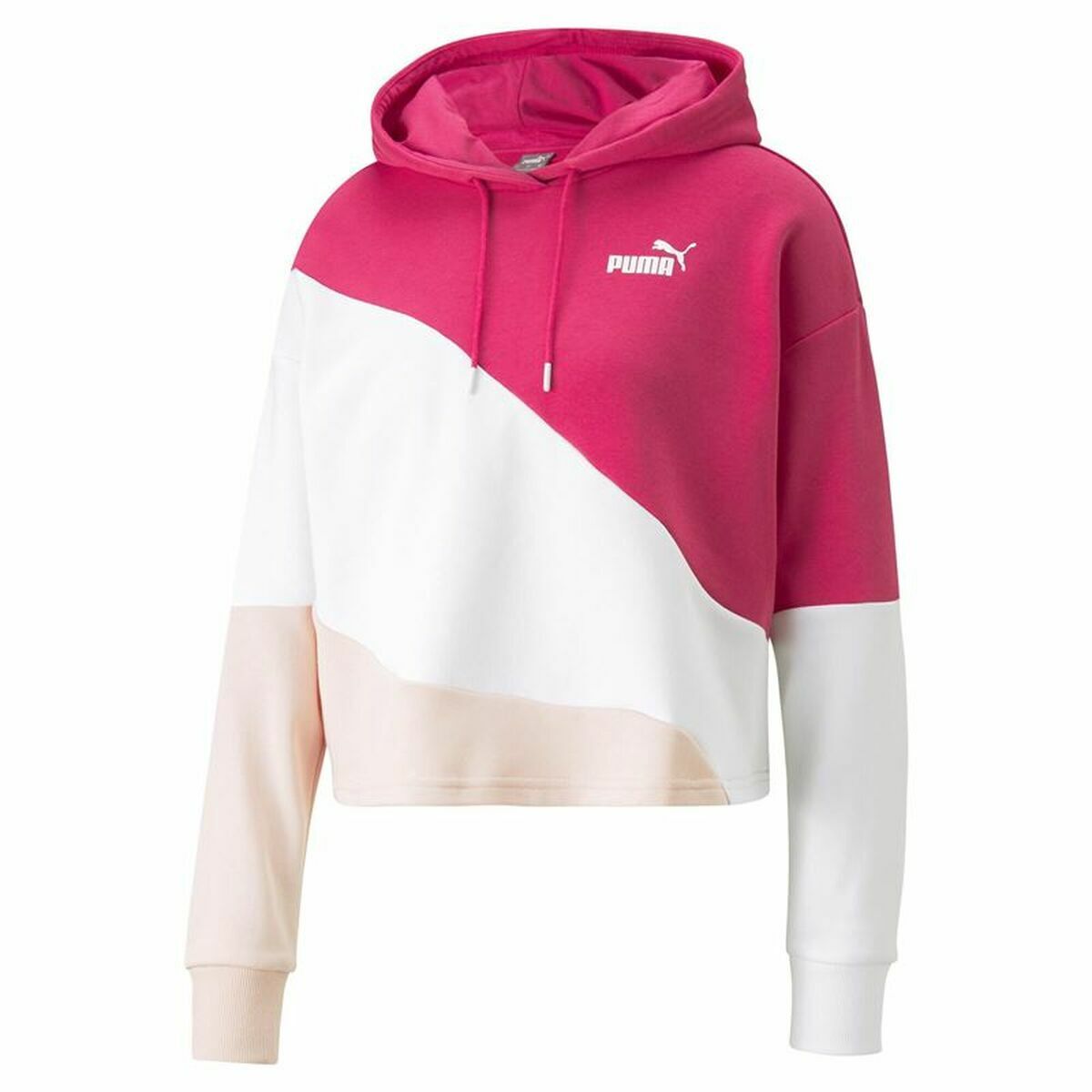 Women’s Hoodie Puma Power Cat Pink-0