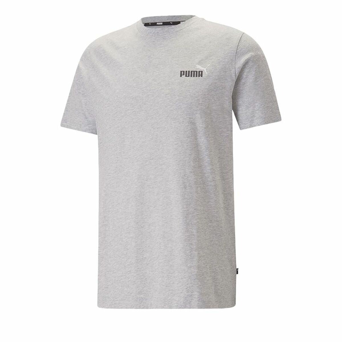 Men’s Short Sleeve T-Shirt Puma Essentials+ 2 Col Small-0