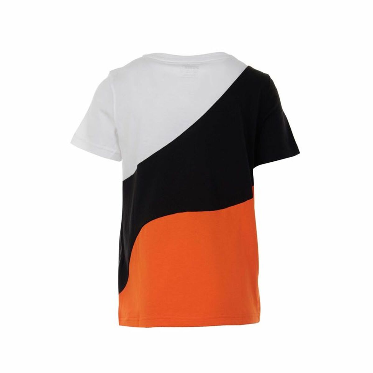 Children’s Short Sleeve T-Shirt Puma Power Cat  Black-2
