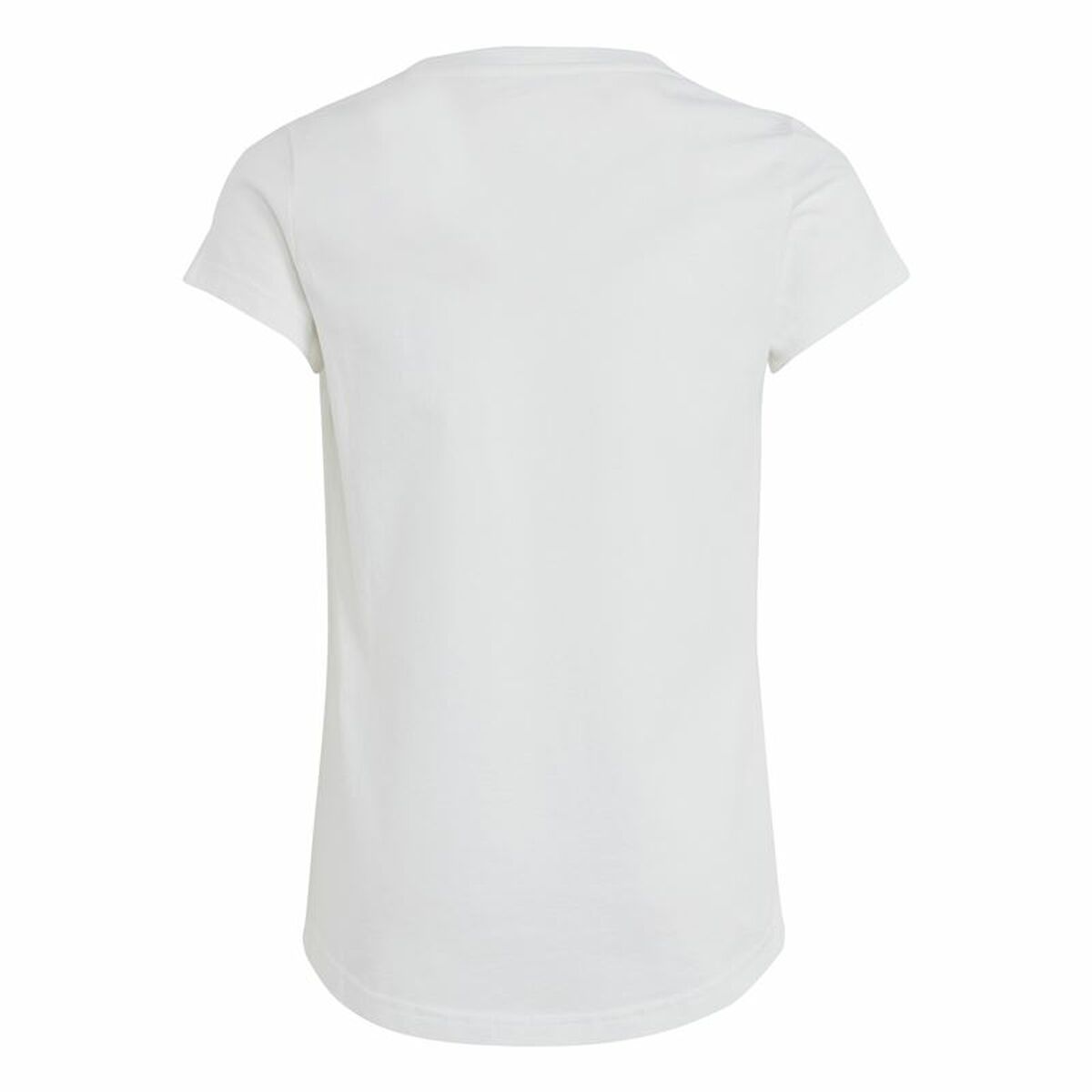 Child's Short Sleeve T-Shirt Adidas Graphic White-3