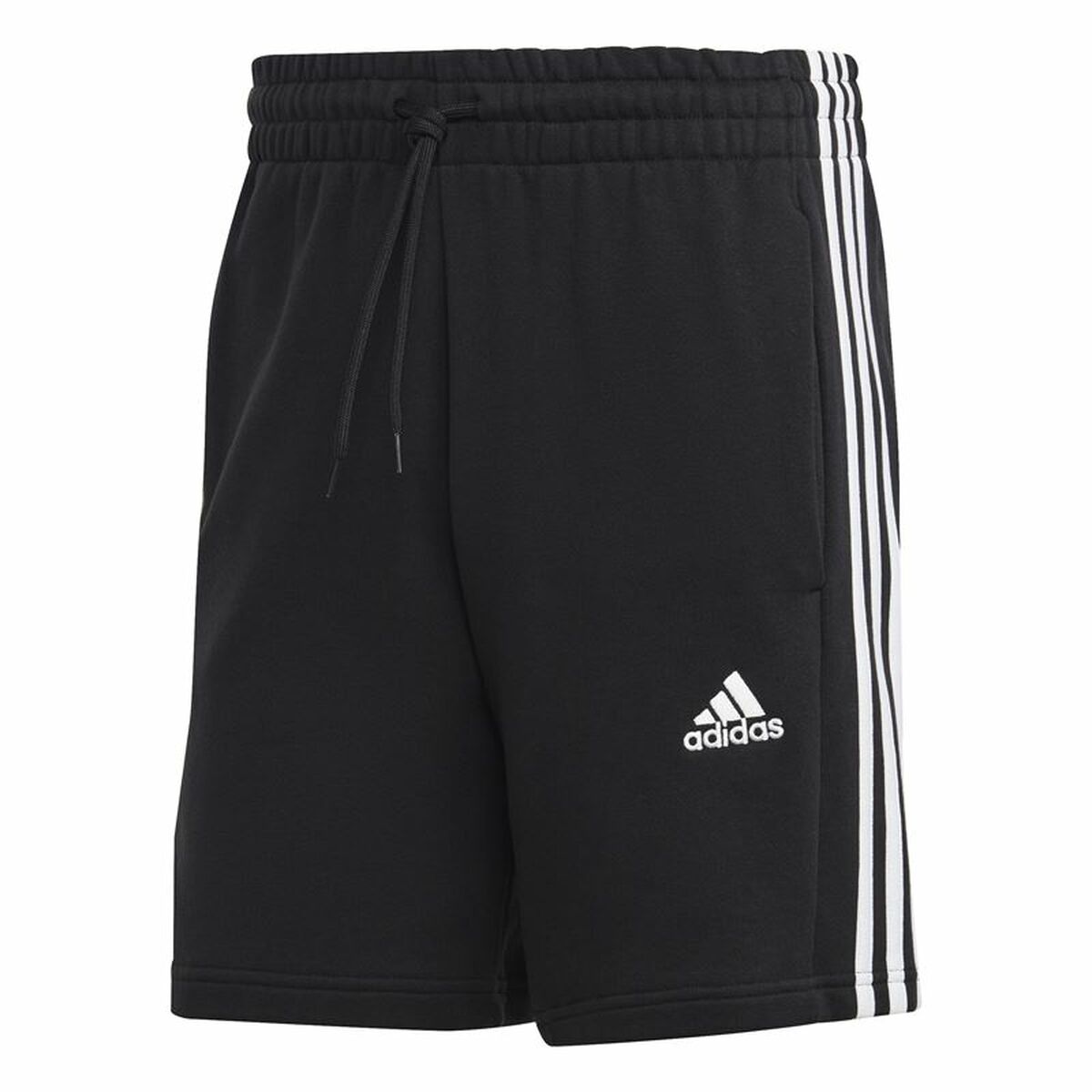 Men's Shorts Adidas 3S Ft Sho Black (XS)-0