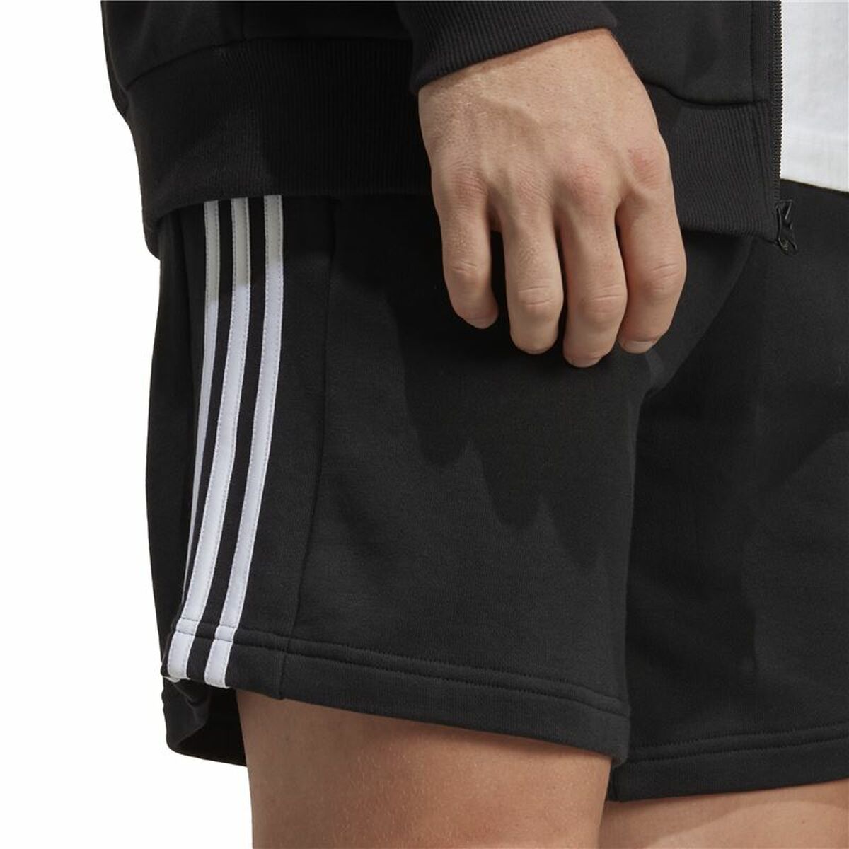 Men's Shorts Adidas 3S Ft Sho Black (XS)-3
