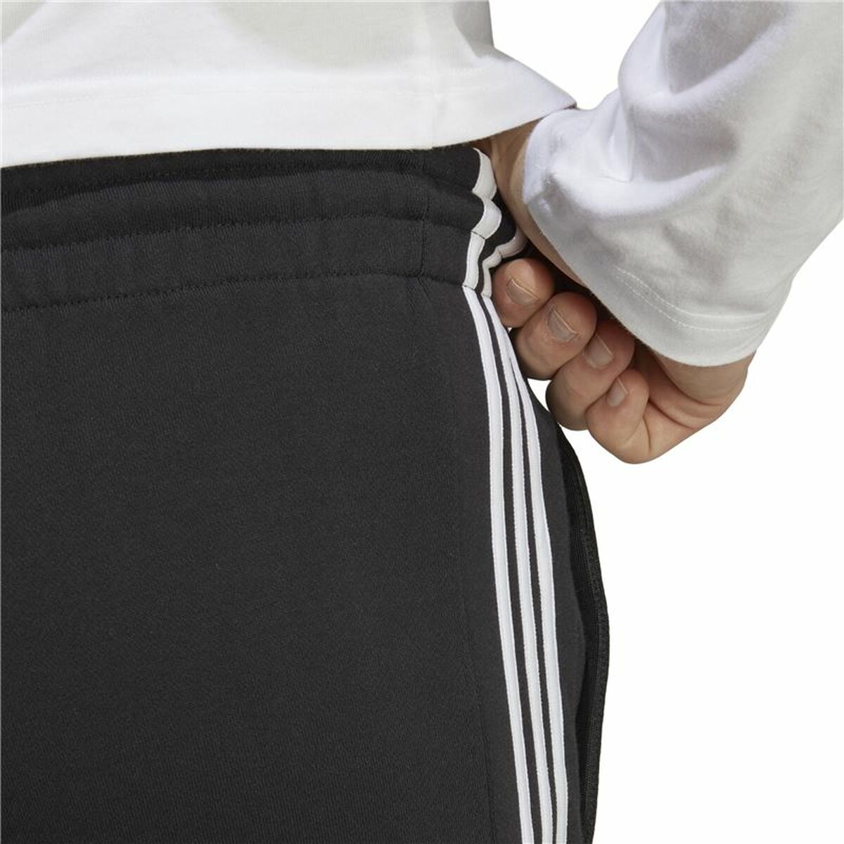 Men's Shorts Adidas 3S Ft Sho Black (XS)-2