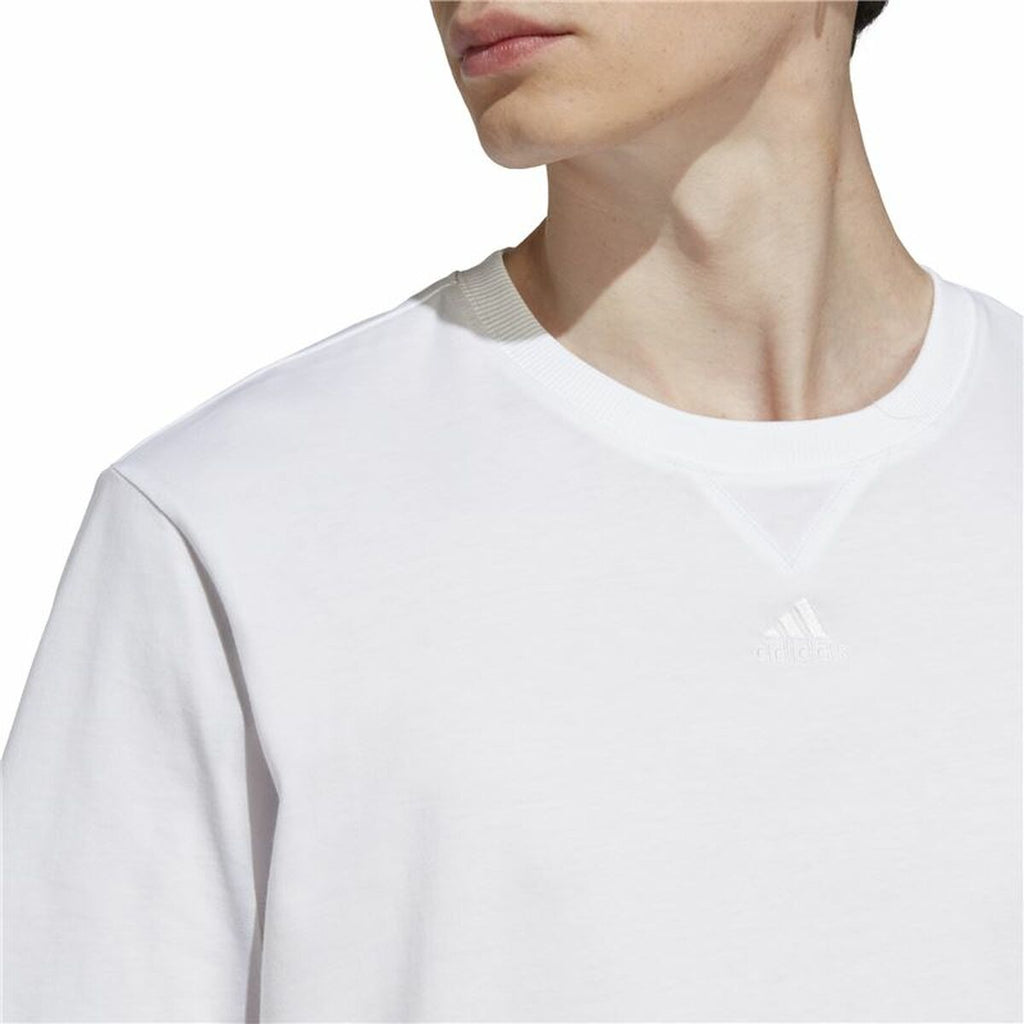 Men’s Short Sleeve T-Shirt Adidas M All Szn T White L-2