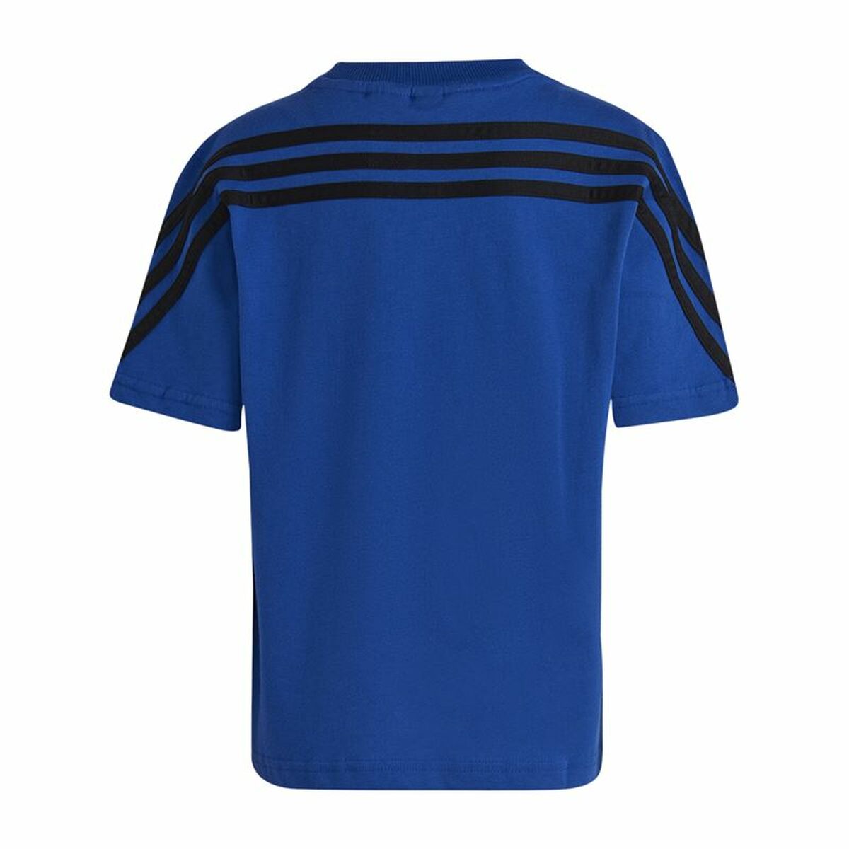 Child's Short Sleeve T-Shirt Adidas Spider-Man Blue-5