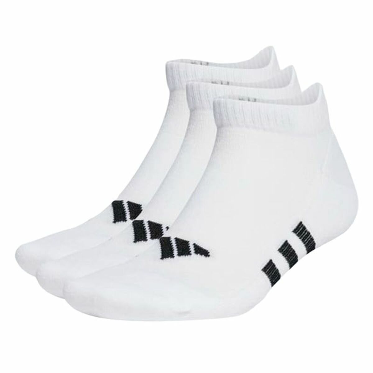 Socks Adidas Prf Cush Low  White M 3 Units-2