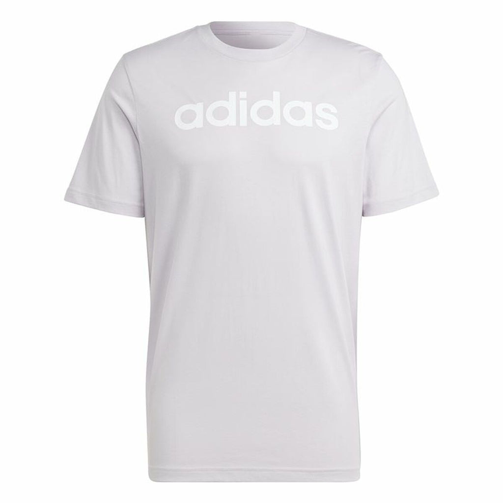 Men’s Short Sleeve T-Shirt Adidas Essentials Lilac-0