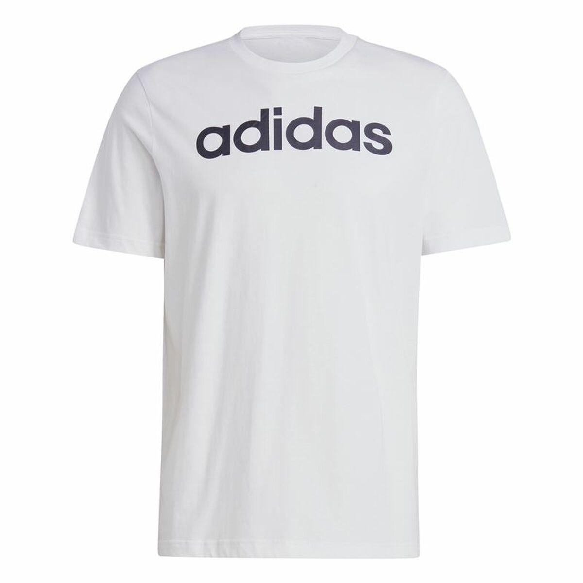 Men’s Short Sleeve T-Shirt Adidas Essentials Linear Logo XL-0