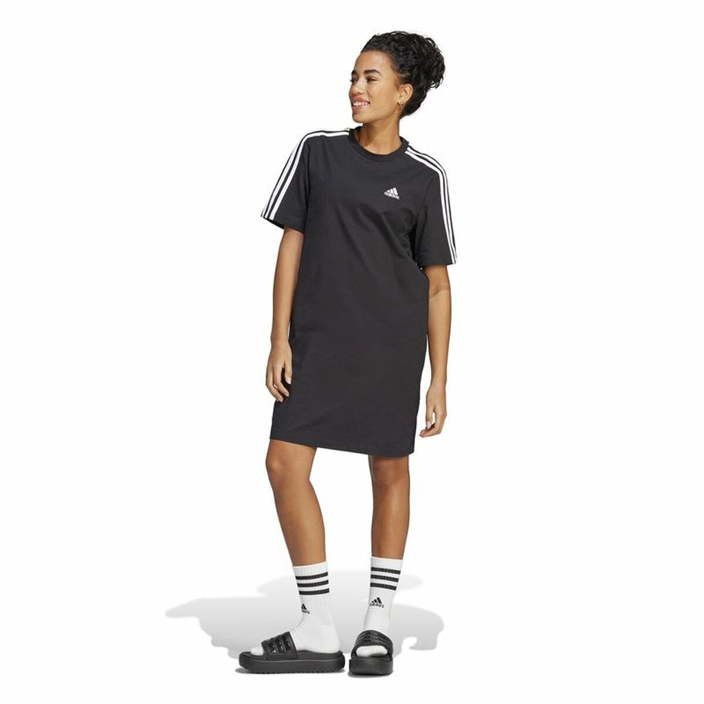 Dress Adidas 3S Boyfriend Single Black-6