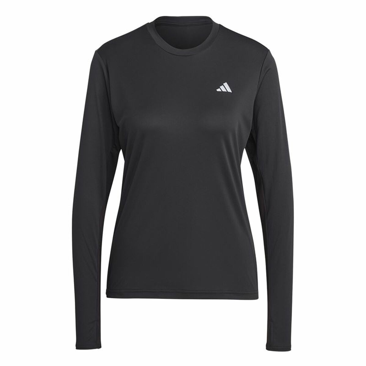 Women's long sleeve T-shirt Adidas Run It Black-0
