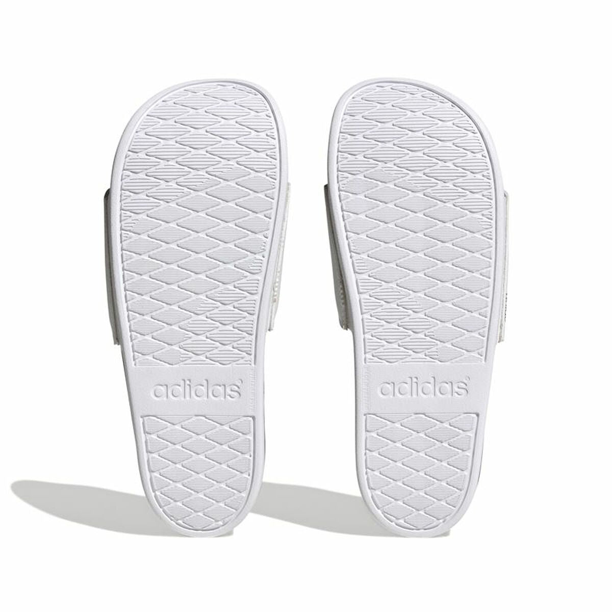 Men's Flip Flops Adidas Adilette Comfort White-4