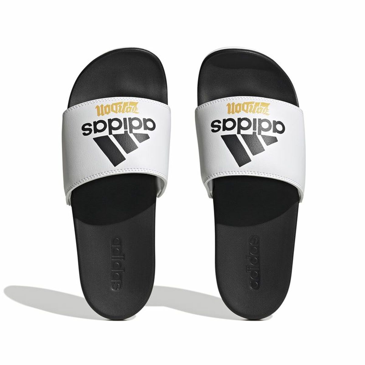 Men's Flip Flops Adidas Adilette Comfort White-3