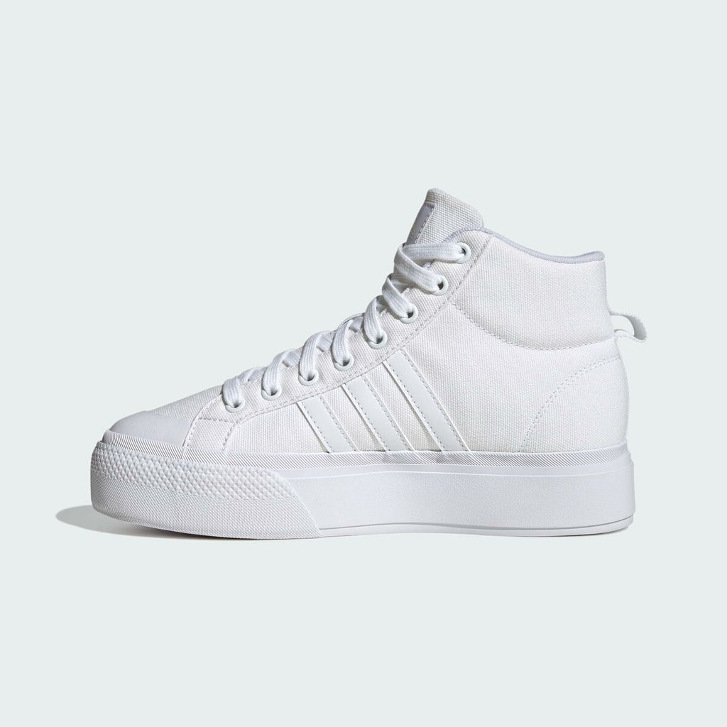 Women's casual trainers Adidas BRAVADA 2.0 MID PLATFORM White-8