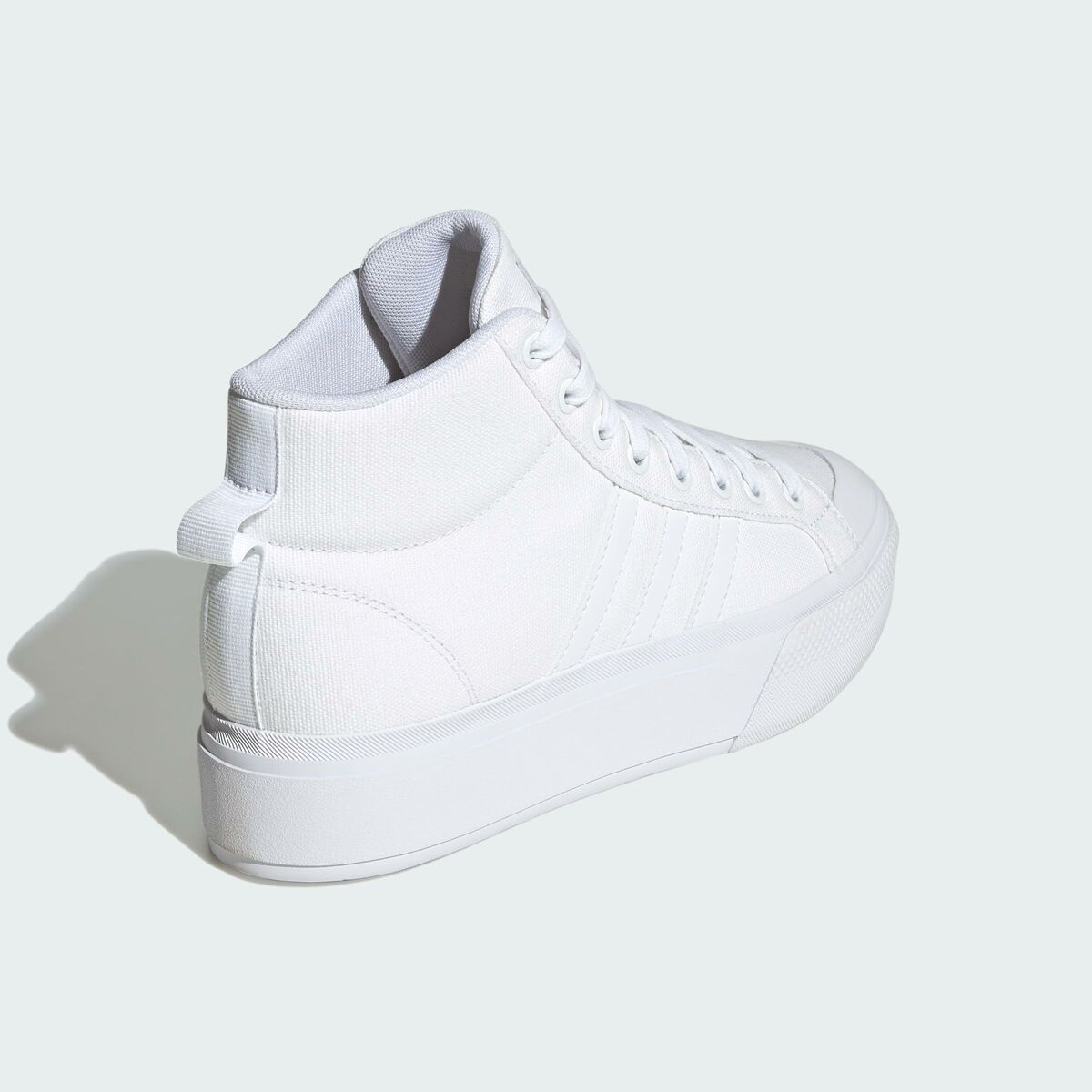 Women's casual trainers Adidas BRAVADA 2.0 MID PLATFORM White-4