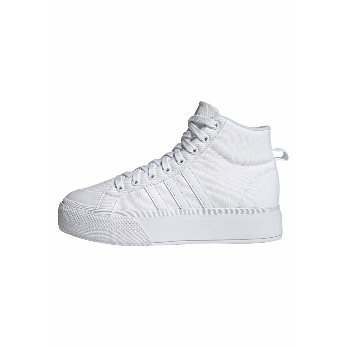 Women's casual trainers Adidas BRAVADA 2.0 MID PLATFORM White-0