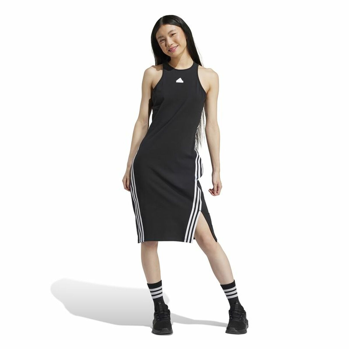Dress Adidas Fi 3S Essentials Black-5