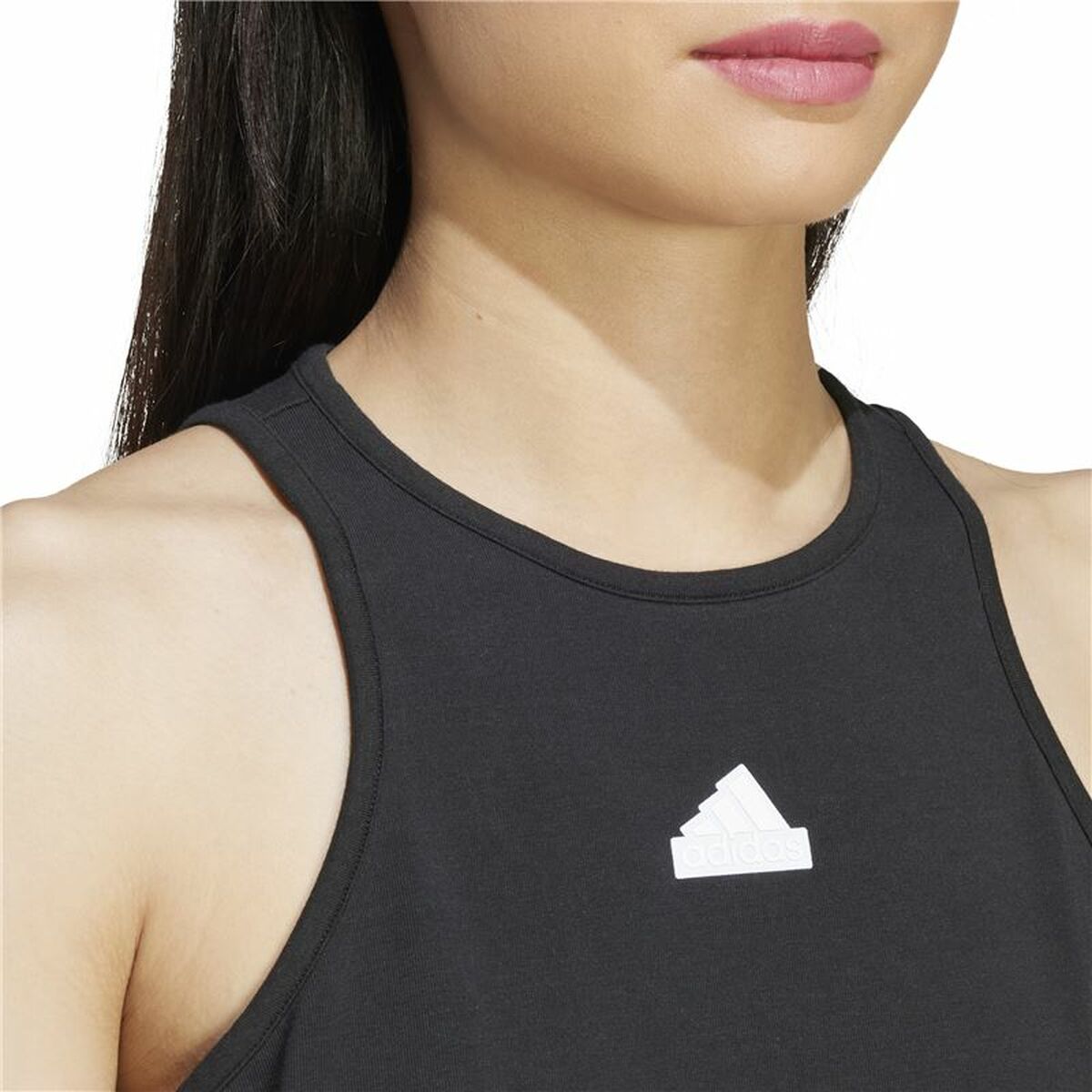 Dress Adidas Fi 3S Essentials Black-2