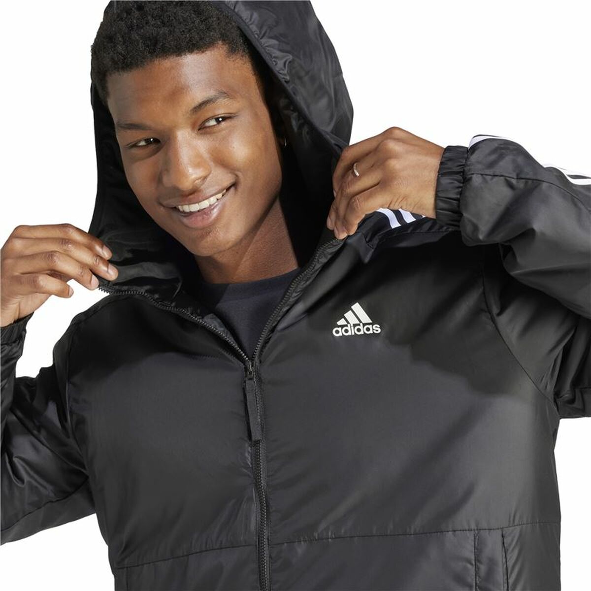 Men's Jacket Adidas Essentials 3 bandas-2