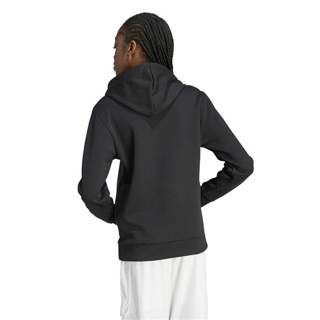 Women’s Hoodie Adidas Fi Bos Black-4