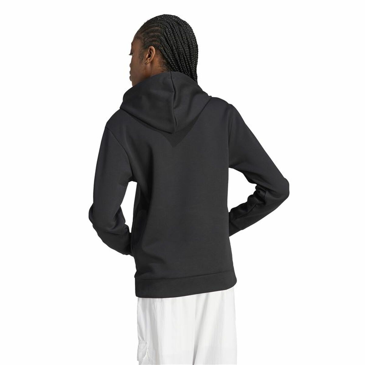 Women’s Hoodie Adidas Fi Bos Black-4